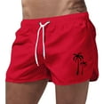 thumbnail image 1 of Kcolen Swim Trunks for Men 5 Inch Drawstring Boardshorts for Men Loose Mens Bathing Suit 9 Inch Inseam Mens Swim Trunks Summer Beach Loose Fit Bathing Suit Beach Board Shorts, 1 of 4