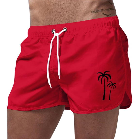 Kcolen Swim Trunks for Men 5 Inch Drawstring Boardshorts for Men Loose Mens Bathing Suit 9 Inch Inseam Mens Swim Trunks Summer Beach Loose Fit Bathing Suit Beach Board Shorts