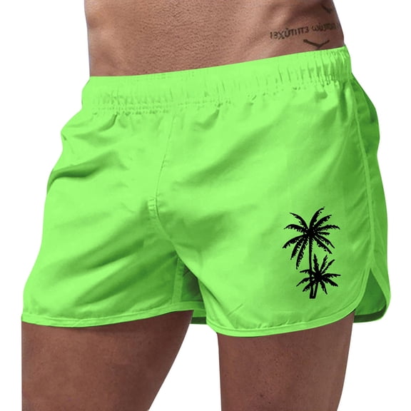 Kcolen Swim Trunks Men 5 Inch High Stretch Swim Shorts Lightweight Mens Swimsuit Swim Trunks Men Beach Summer Comfy Swimwear