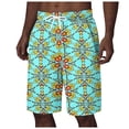 thumbnail image 1 of Kcolen Swim Trunks Men 5 Inch Solid Board Shorts Men's Loose Swimwear Mens Swim Trunks Beach Summer Loose Fit Swimwear, 1 of 5