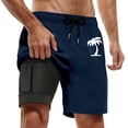 thumbnail image 1 of Kcolen Swim Trunks Men 5 Inch Solid Men's Board Shorts Lightweight Bathing Suit Mens Swim Trunks Summer Beach Fashion Swimwear, 1 of 4