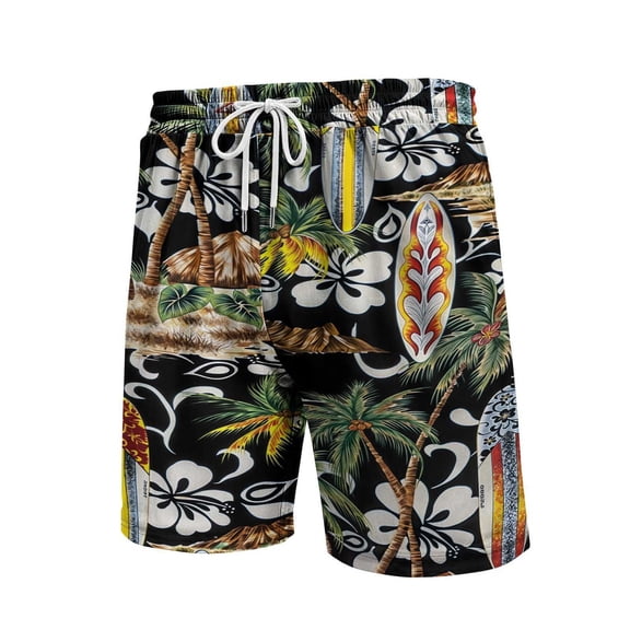 Kcolen Swim Trunks Men 6 Inch Gradient Beach Swimming Shorts Comfy Funny Mens Swim Trunks Mens Swim Trunks Beach Summer Comfy Swimming Shorts for Men