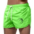 thumbnail image 1 of Kcolen Swim Trunks Men 7 Inch High Elastic Waist Swim Shorts Comfy Swimming Trunks Men Swim Trunks Beach Summer Oversized Bathing Suit Beach Board Shorts, 1 of 6