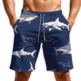thumbnail image 1 of Kcolen Swim Trunks Men Elastic Waist Drawstring Board Shorts Men's Light Upf Swimwear Soft Compression Liner Summer Beach Bathing Suit Beach Board Shorts, 1 of 8