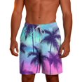 thumbnail image 1 of Kcolen Swim Trunks Men Solid Swimming Short Lightweight Swimsuit Men Soft Compression Liner Beach Summer Swimwear, 1 of 4