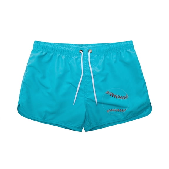 Kcolen Swim Trunks for Men 5 Inch Solid Hawaiian Shorts Comfy Funny Mens Swim Trunks Men's Swim Trunks Beach Summer Comfy Swimwear