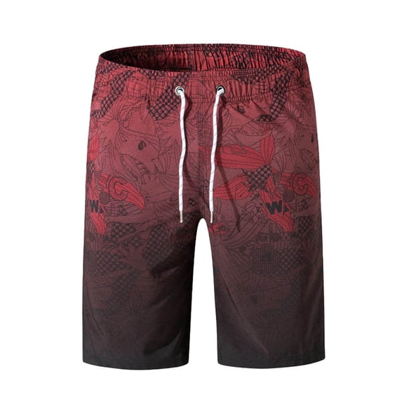 Kcolen Swim Trunks for Men 7 Inch High Stretch Beach Shorts Stretchy Upf Bathing Suit Mens Swim Trunks Summer Beach Loose Fit Swimming Shorts for Men