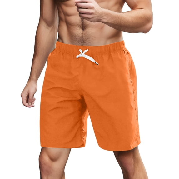 Kcolen Swim Trunks for Men High Stretch Swimming Short Stretchy Upf Funny Mens Swim Trunks Summer Beach Swimwear