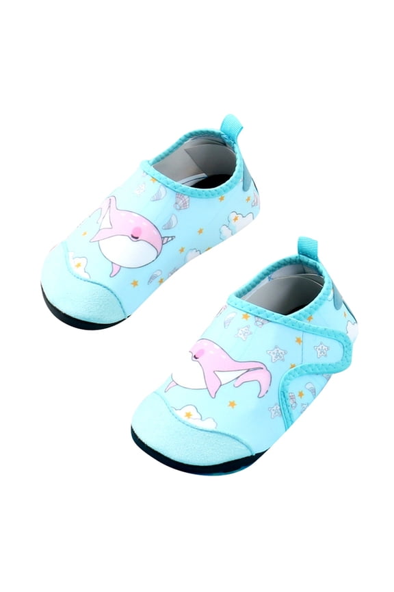 Toddler Water Shoes Toddler Barefoot Shoes Girls Sneakers for Toddlers Soft Sole Non Quick Drying Beach Shoes