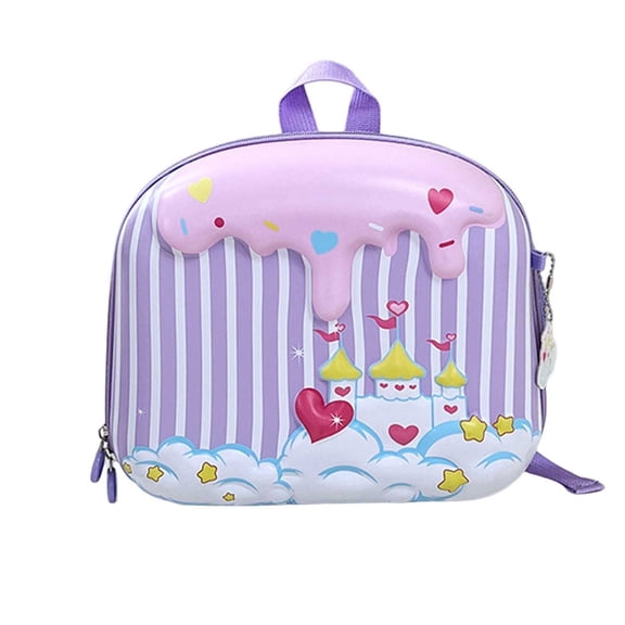 Kcolen Travel Backpacks Stylish School Backpack With Cartoon Ice Rocket Design Rucksack for Everyday Use And Casual Outings