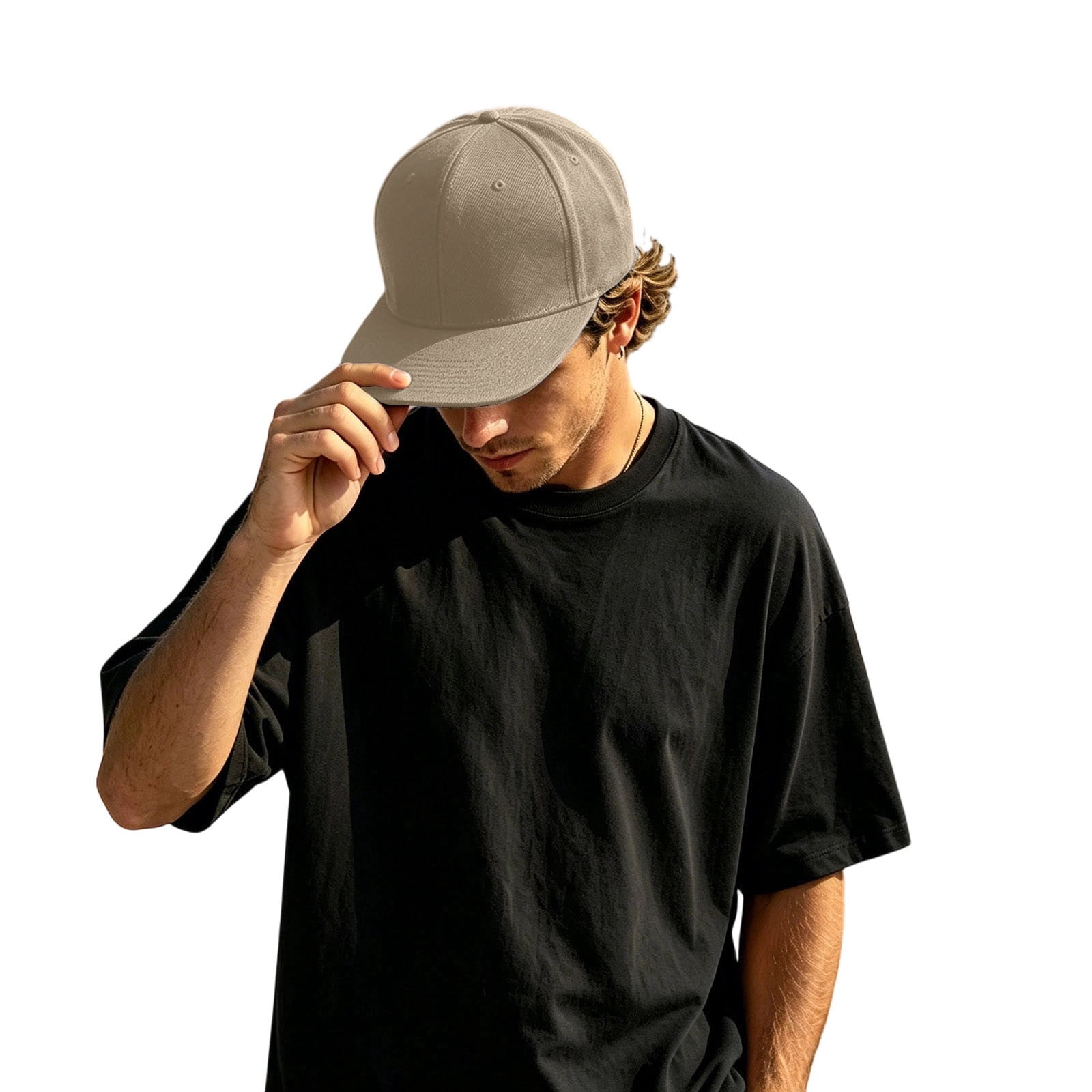 Kcolen Unisex Adjustable Flat Bill Hop Baseball Cap for Everyday Wear ...