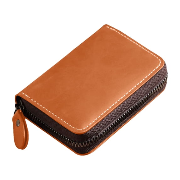 Kcolen Versatile Zipper Closure Purse for Everyday Use Stylish Practical RFID Blocking Wallet Accessory