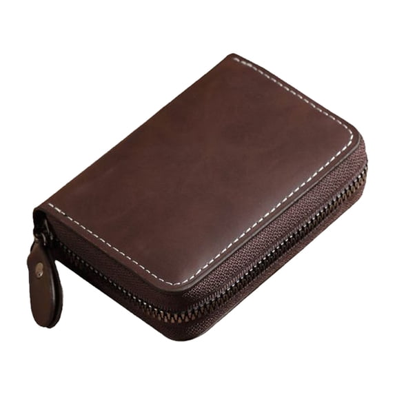 Kcolen Versatile Zipper Closure Purse for Everyday Use Stylish Practical RFID Blocking Wallet Accessory