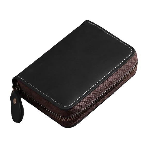 Kcolen Versatile Zipper Closure Purse for Everyday Use Stylish Practical RFID Blocking Wallet Accessory