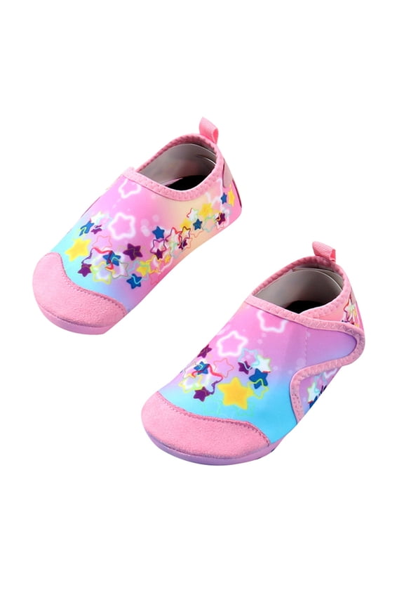 Water Shoes Barefoot Sneakers Kids Girls Sneakers for Toddlers Soft Sole Non Quick Drying Beach Shoes