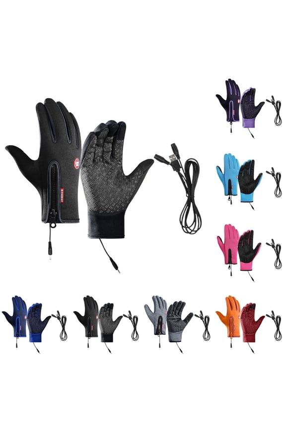 Winter Gloves Women Waterproof, Running Gloves Women with Touchscreen Fingers Ski Snow Windproof Thermal for Running Hiking Driving Cycling Outdoor Sports Daily Work