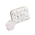thumbnail image 1 of Kcolen Women's Fashion Embroidery Design Slim Compact Wallet Handbag Clutch Card Holder Purse for Daily Use, 1 of 9