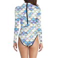 thumbnail image 1 of Kcolen Womens Bathing Suit Tankini Tummy Control Push Up Training Sport Swimsuits Solid Color Bathing Suits Ladies Swimwear with Skirt Bottom Swimwear, 1 of 4