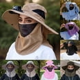 thumbnail image 1 of Kcolen Womens Sun Hats Wide Brim Ventilated Summer Sun Hat with Built-in Fan and Adjustable for Outdoor Leisure Activities, 1 of 5