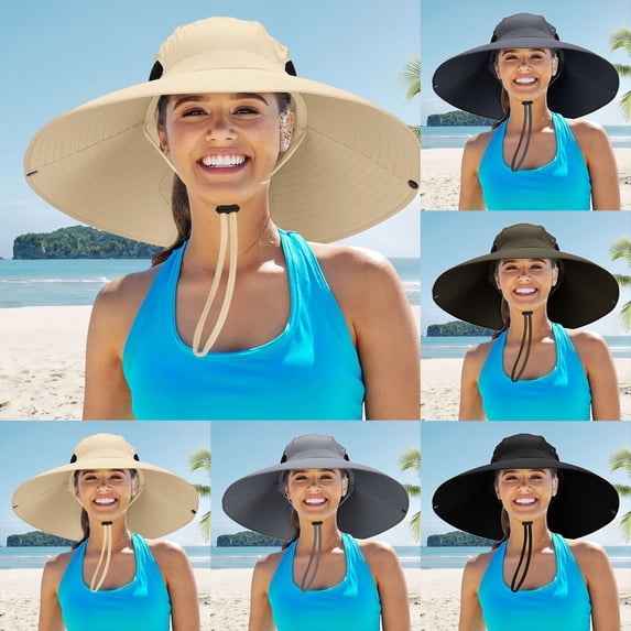 Kcolen Womens Sun Hats With Uv Protection Breathable Sun Hat with UPF for Outdoor Activities Adjustable Wide Brim Design for Men and Women
