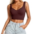 thumbnail image 1 of Kcolen Workout Tank Tops Woman Double Lined Slim Fitted Sleeveless Summer Casual Basic Comfy Women's Trendy Casual Basic Tees, 1 of 5