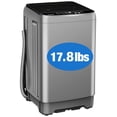 thumbnail image 1 of Kcpolre Portable Washing Machine 17.8 lbs Full-Automatic Compact Washer Machine for Apartment, 10 Wash Program Small Portable Washer for Dorm, Apartment, Home, Grey, 1 of 9