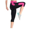 thumbnail image 1 of Kctiaxy Capri Pants for Women Casual High Waisted Leggings with Pockets Summer Solid Color Slim Fits Workout Running Yoga Pants, 1 of 7