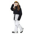 thumbnail image 1 of Kctiaxy Girls Snow Suits Hooded Long Sleeved Snowsuits for Toddler Boys Outdoor Winter Warm Windproof Ski Suits, 1 of 7