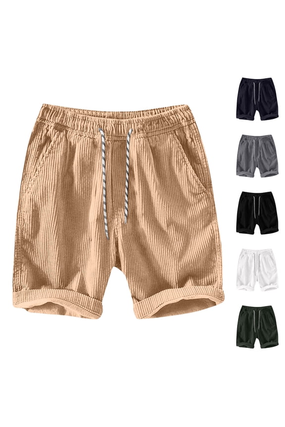 Mens Shorts Casual Drawstring e Lastic Waist Sweatshorts Gym Shorts Fleece Stretch Fitness Training Breathable Outdoor Runing Shorts with Pockets