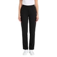 thumbnail image 1 of Kctiaxy Scrub Pants for Women Loose Tight Waist Straight Leg Womens Work Pants Solid Color Nursing Full Length Pants with Pocket, 1 of 4