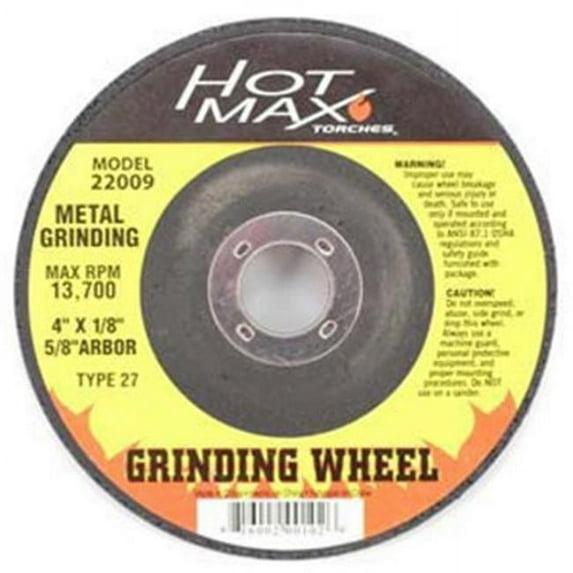 Kdar 22011 5 x 0.25 in. Type 27 Metal Grinding Wheel