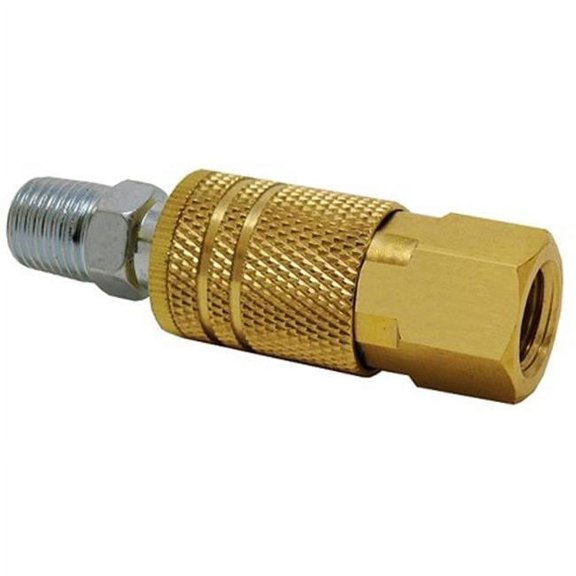 Kdar 28030 Industry & Milton NPT Plug Coupler Set - 0.25 x 0.25 in.
