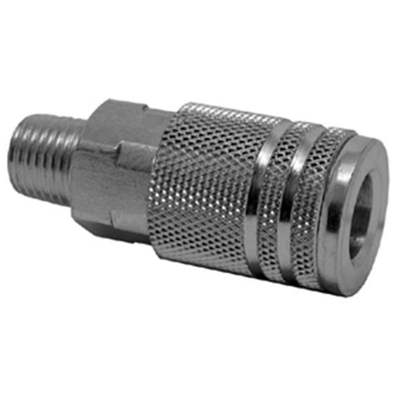 Kdar 28116 Industry & Milton Male NPT Coupler 0.25 x 0.25 in. Bulk