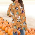 Kddylitq Halloween Cardigans for Women Long Sleeve Open Front Candy