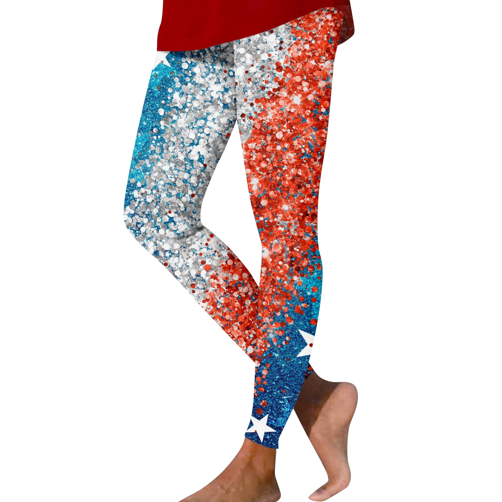 4th of july leggings walmart