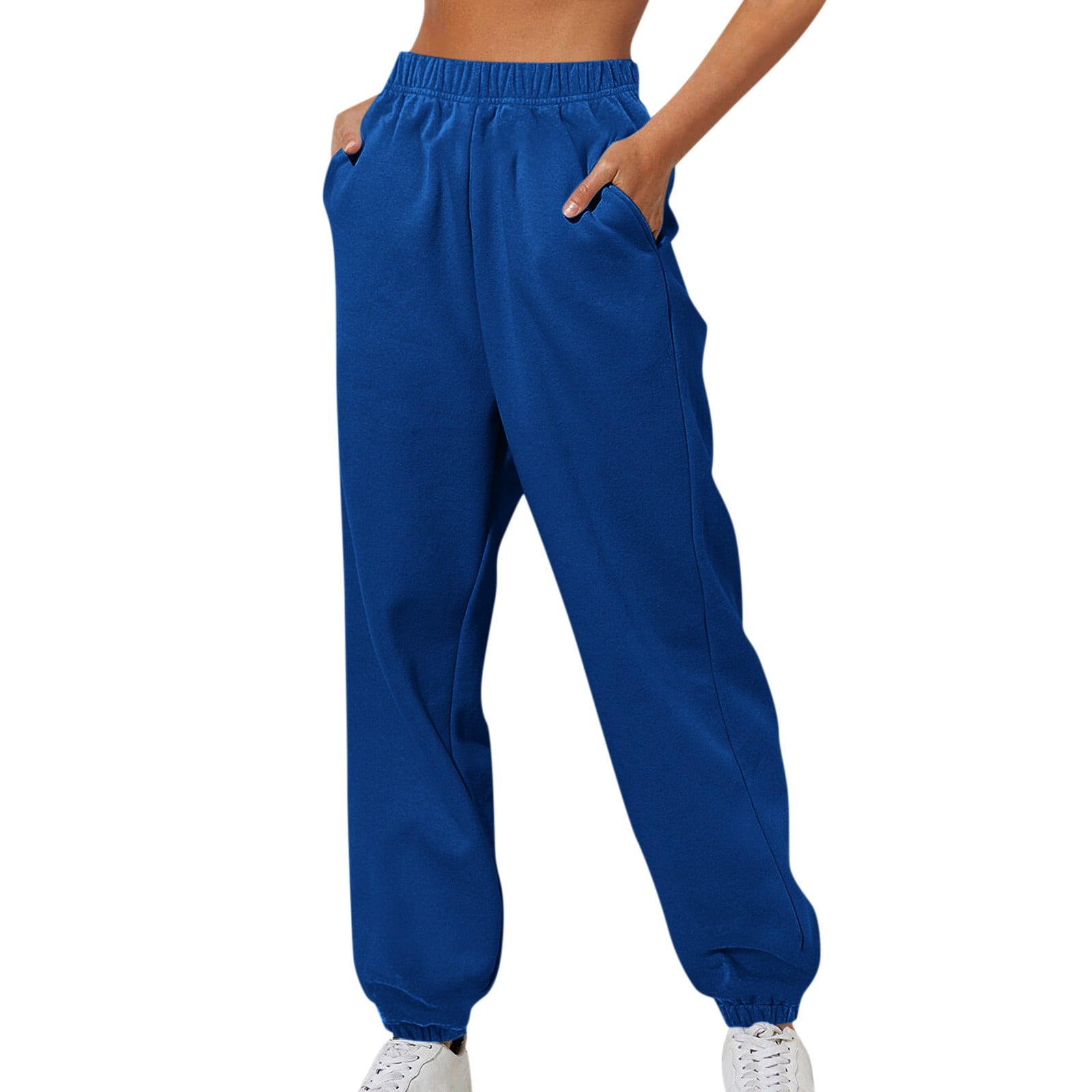 Kddylitq Track Pants Sweatpants Wide Straight Leg Pants Joggers Pants Workout High Waisted yoga Pants Dark Purple XL Walmart