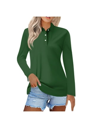 Women s Green Polo Shirts