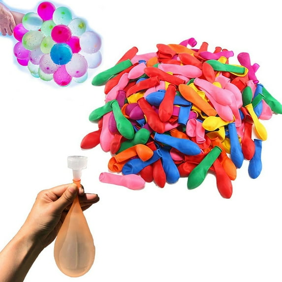 Kdkad 1000PCS Water Balloons, Water Balloons Quick Filling, Self Sealing, Instant Outdoor Home, Funny Summer Water Competition Pool Party
