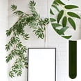 thumbnail image 1 of Kdkad Artificial Garland, Fake Green Wall Hanging for Indoor Decor, Plastic Faux Greenery Flower Panel with UV-Resistant & Ready-to-Hang Design (Pack of 1), 1 of 6