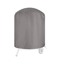 Kdkad BBQ Grill Cover, Charcoal Kettle Grill Cover, Heavy Duty Waterproof & Dustproof Oxford Fabric Round Barbecue Grill Cover for Char-Broil and More Grills