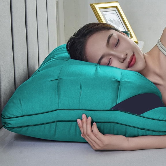 Kdkad Bed Pillows for Sleeping, Standard Size Cooling Pillows, Top-end Microfiber Cover for Side Stomach Back Sleepers