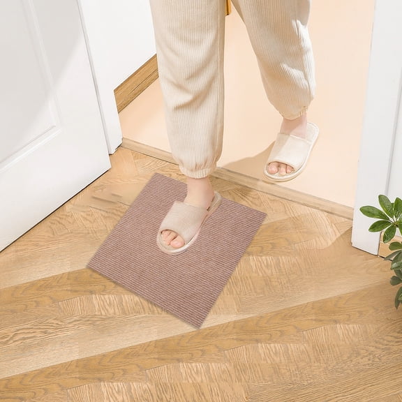 Kdkad Carpet, Squares Self Adhesive Carpet Tiles 20 x 20 Inch Commercial Carpet, Floor Tiles Non-Slip Peel and Stick Carpet Tile Home Furnishings Floor Easy Install DIY