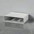 thumbnail image 1 of Kdkad Desk Organizer with 1 Drawer, Rectangular Office Stationery Supplies Desktop Drawers, Plastic Makeup Storage, Suitable for Office, , Home (White & 1 Drawer), 1 of 6