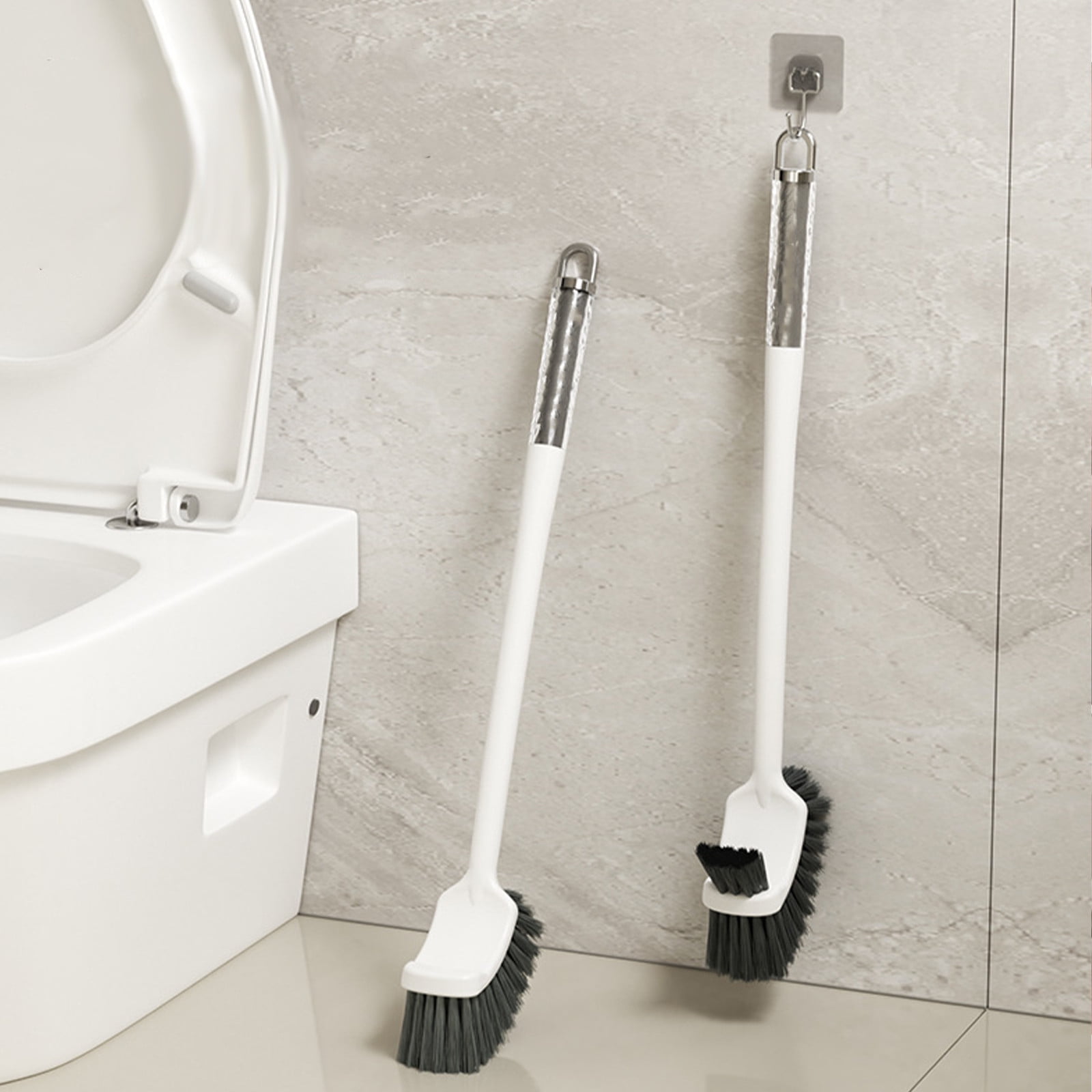 Kdkad Toilet Brush, Curved Design Bathroom Toilet Bowl, Cleaner Brush ...