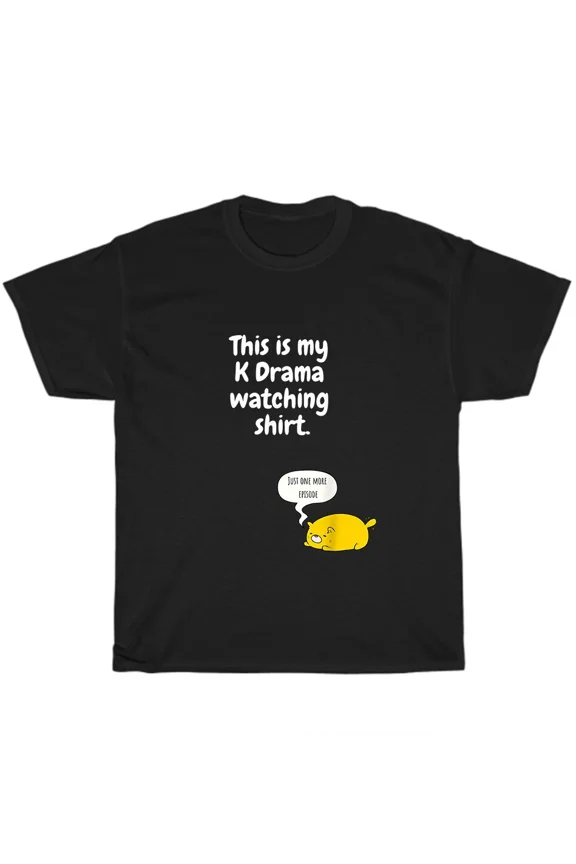 Kdrama Kpop Army Fan Bias Korean Drama Watching Teen Lover Graphic Unisex T-Shirt, up to size 5XL