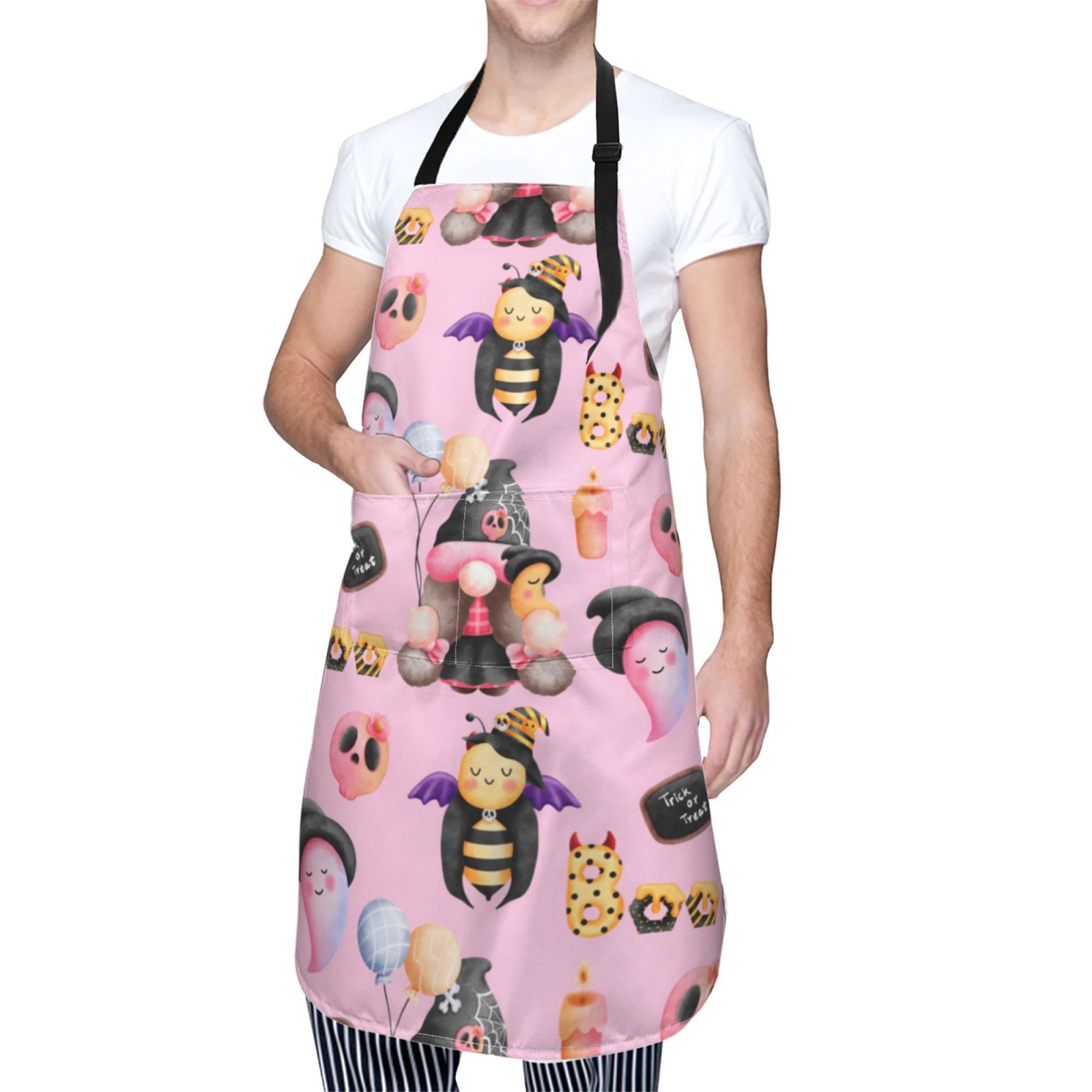Kdxio 2336109497 Apron with Pockets Adjustable Kitchen Aprons for Men Women Waterproof Aprons for Cooking,Drawing,Crafting, Baking Household Cleaning