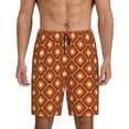 thumbnail image 1 of Kdxio 60s and 70s Aesthetic Print Mens Sleep Shorts Bottoms Soft Comfy Pajama Wear Pants with Drawstring Pockets, 1 of 7
