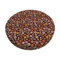 thumbnail image 1 of Kdxio 70s Groovy Hippie Retro Print Stool Covers Round,Stretch Round Bar Stool Covers Washable Bar Stool Cushion Slipcover for 12-15 Inch Chair, 1 of 7
