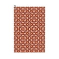thumbnail image 1 of Kdxio 70s Retro Style Pattern Golf Towel (24" X 16") with Carabiner Clip - The Convenient Golf Cleaning Towel, 1 of 8