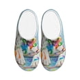 thumbnail image 1 of Kdxio A Funny Little Dalmatian Puppy Women's Men's Slippers Plush Slip-On House Slipper for Winter Indoor Soft Cushion Non-slip Fluffy Slides Slippers-8, 1 of 7